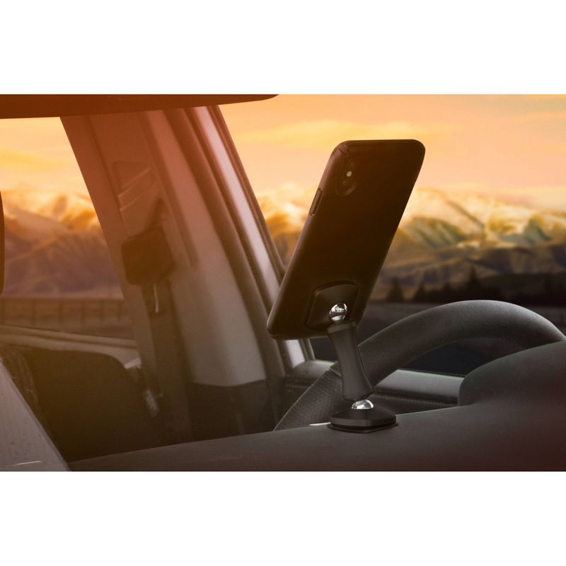 Scosche Magic Mount Elite Double Pivot Magnetic Mobile Device Stand Space Gray