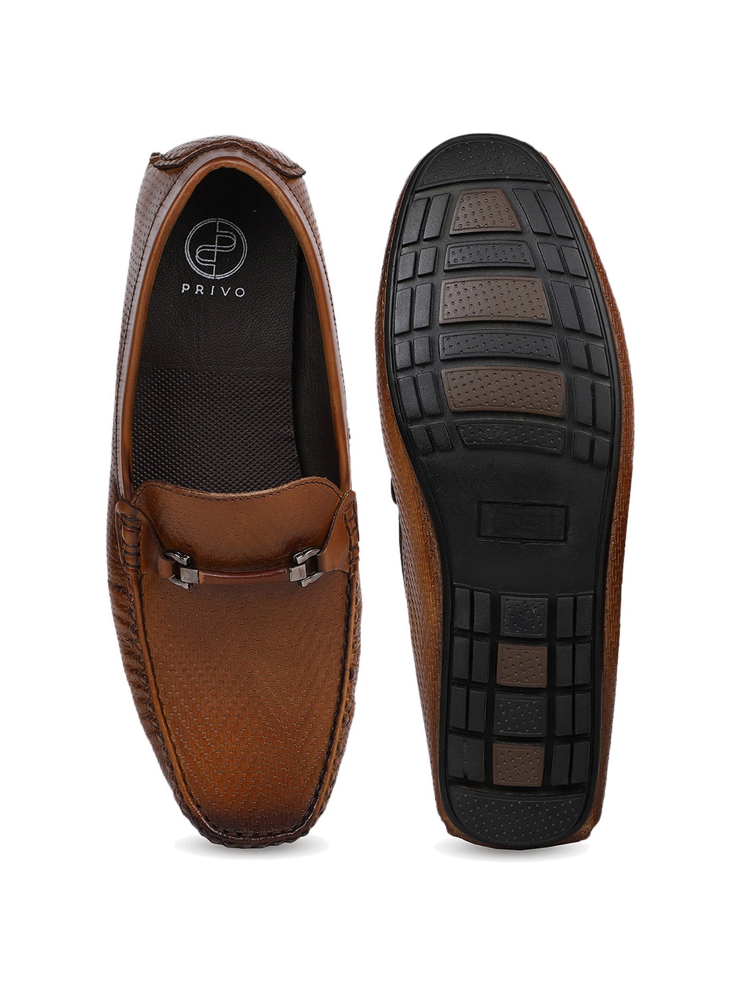 Privo by Inc.5 Men's Brown Casual Loafers