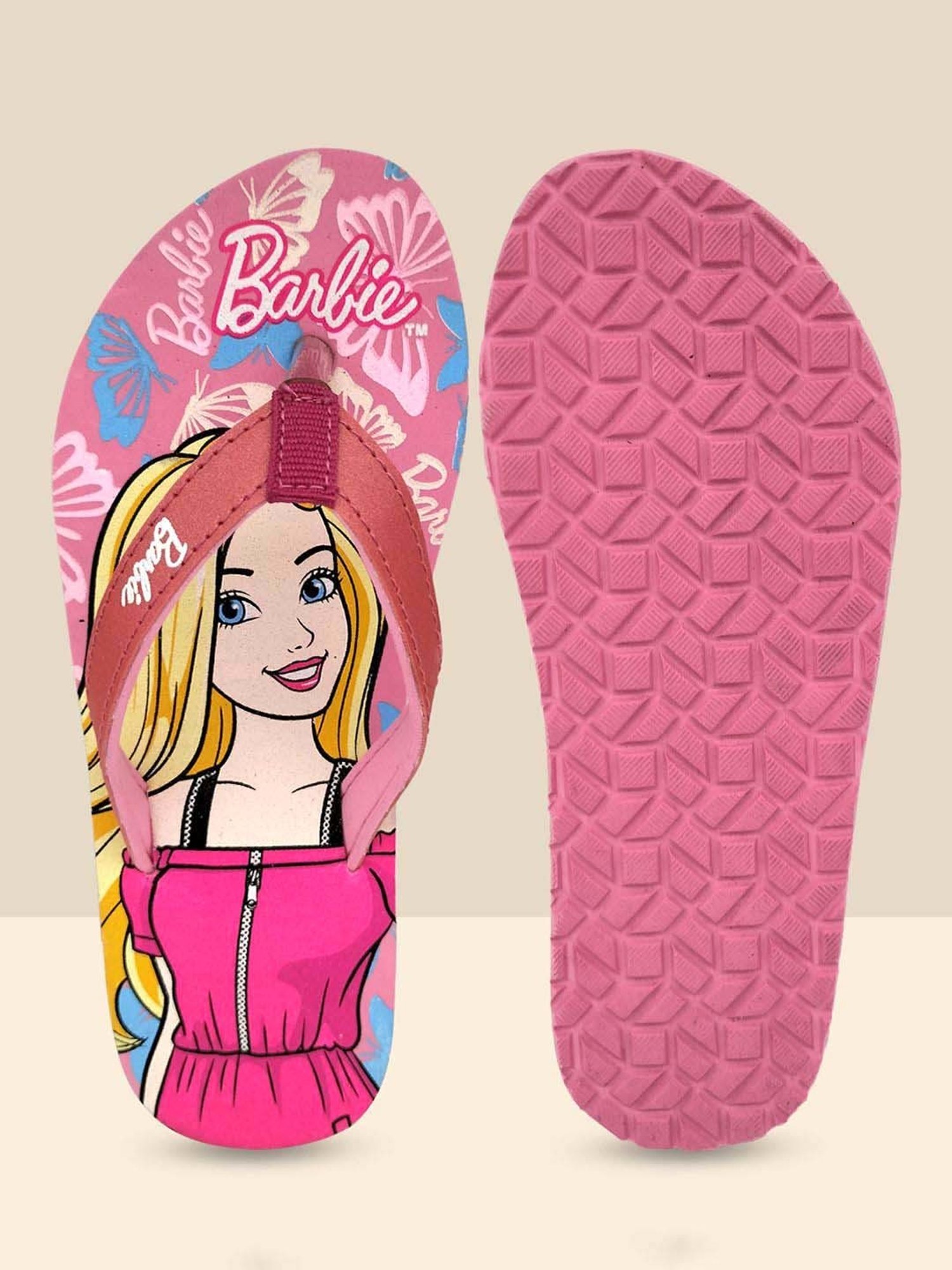 Passion Petals Kids Pink Sling Back Clogs