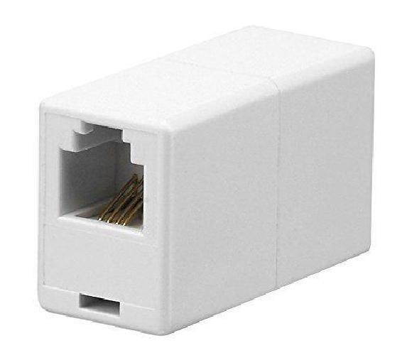 iMBAPrice RJ11 4P4C Straight Telephone Inline Coupler (5 Pack)