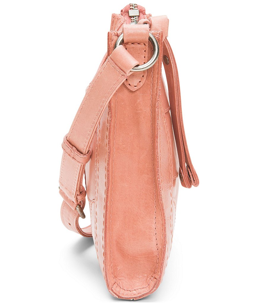 Frye Melissa Patchwork Leather Top Zip Crossbody Bag