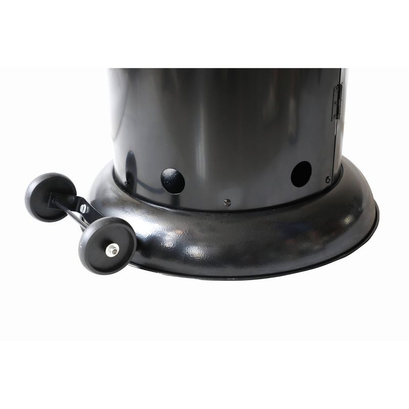 Commercial Infrared Flame Glass Tube Outdoor Patio Heater Black - AZ Patio Heaters