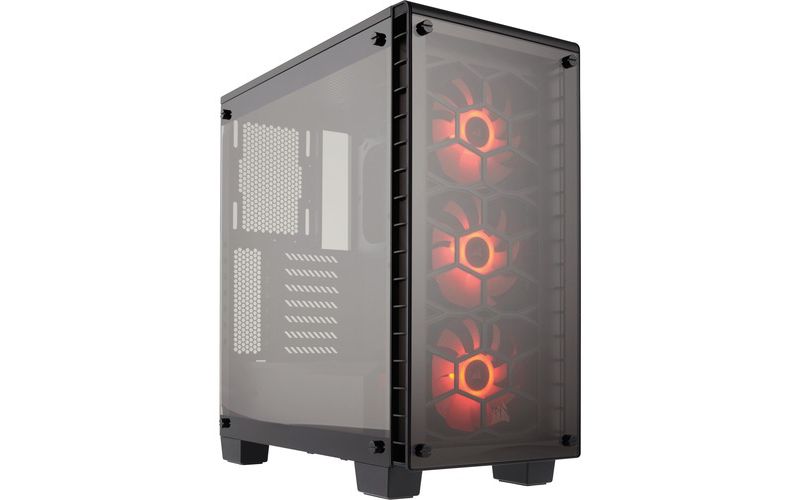 Fractal Design Node 202 Computer Case - Black - 2 x Bay - 1 x 450 W - Power Supply Installed - Mini ITX Motherboard Supported - 7.72 lb