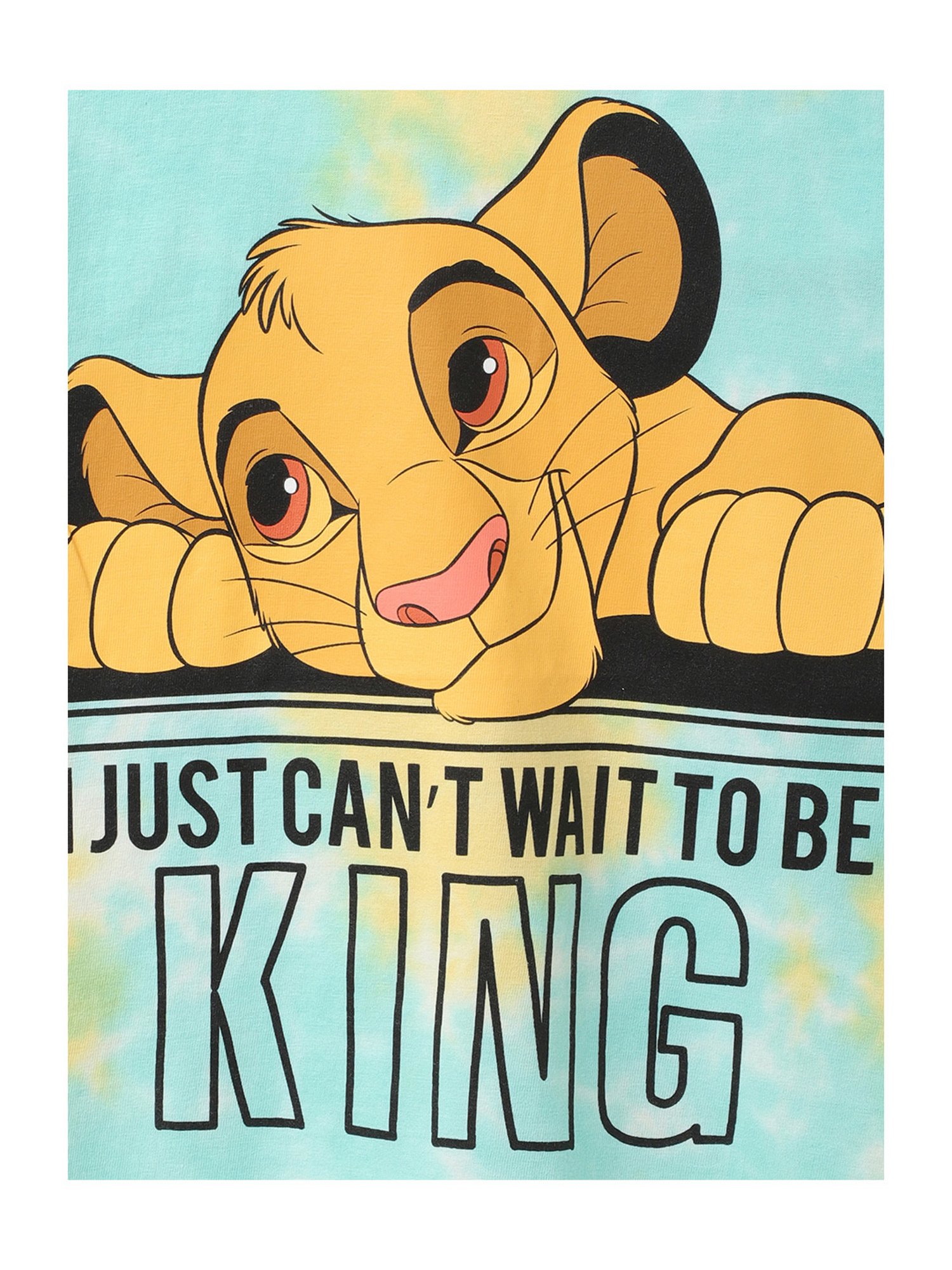 Kidsville Lion King Printed Multi Color Tshirt For Boys