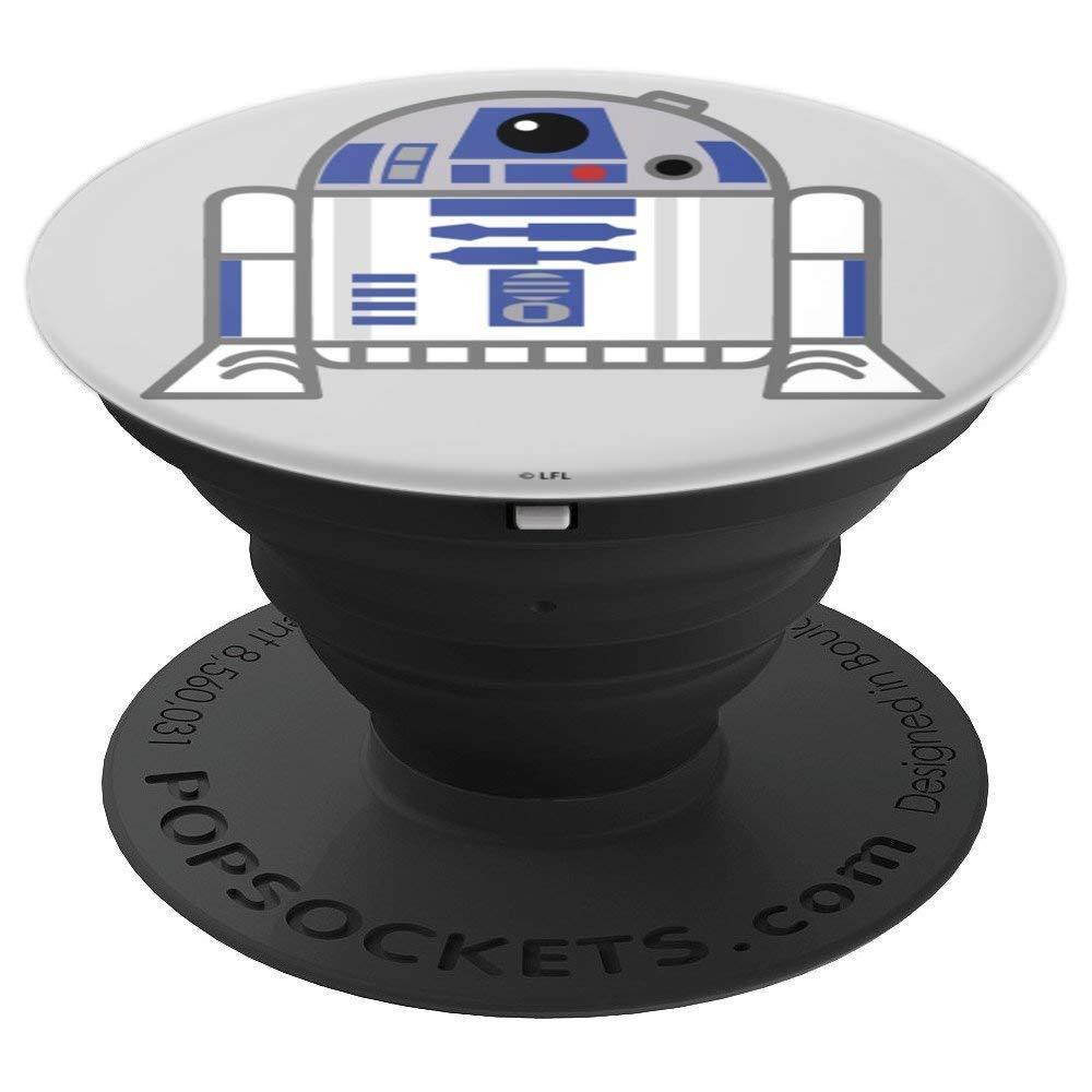 Star Wars R2-D2 Flattened Art - PopSockets Grip and Stand for Phones and Tablets