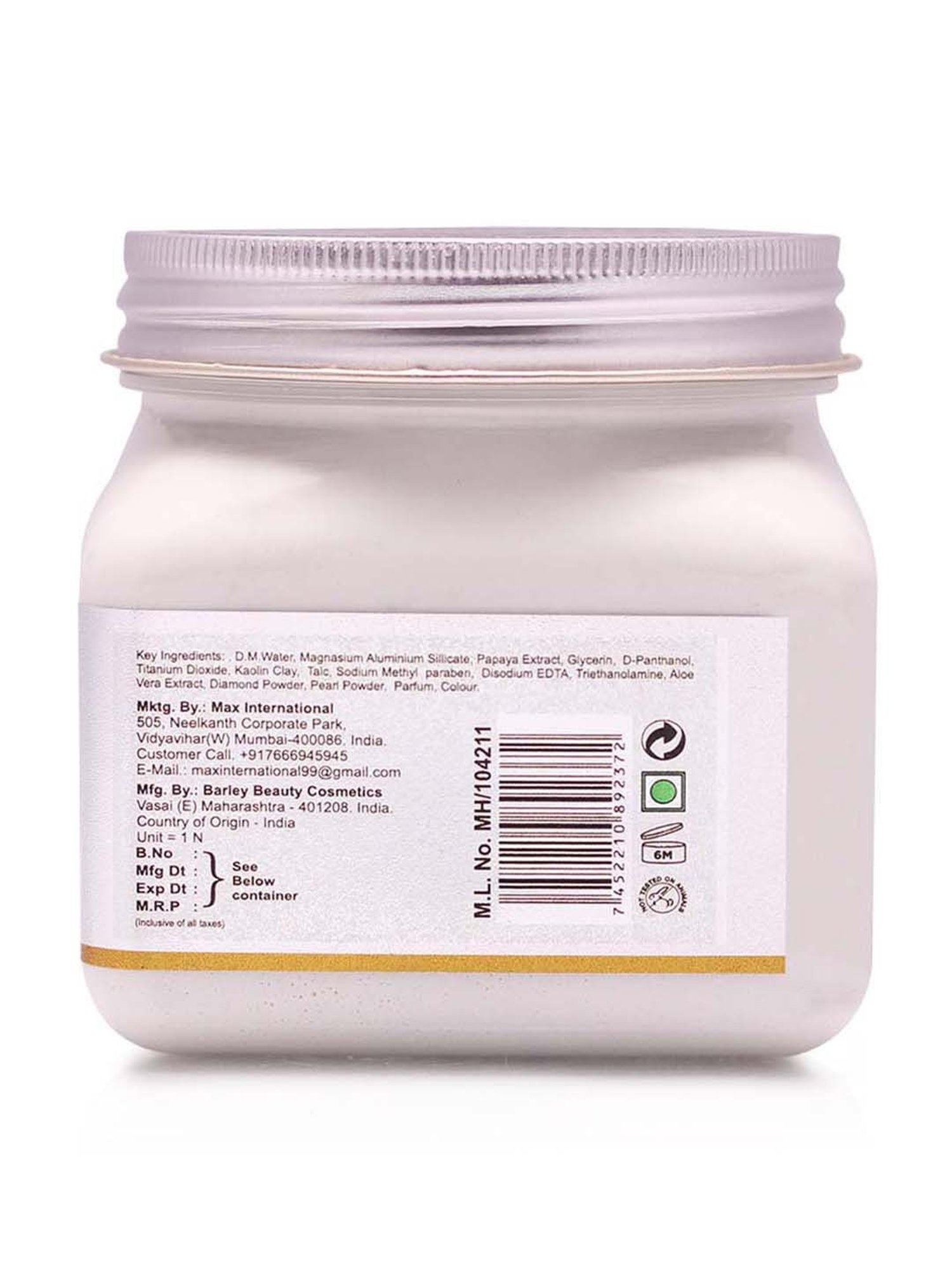 Diamond Skin Polishing Face Pack - 380 ml