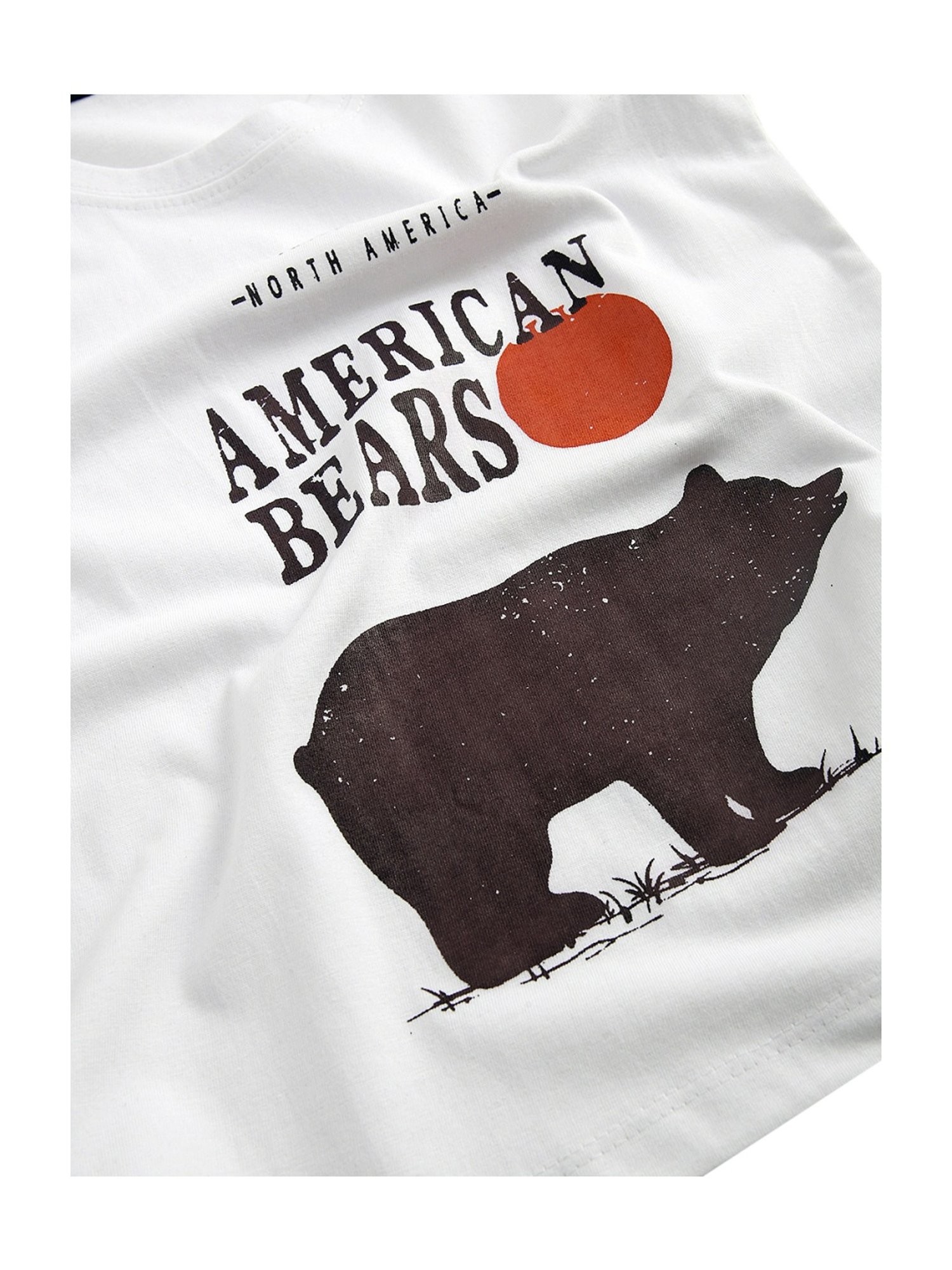 Kids Craft White Cotton Printed T-Shirt & Shorts