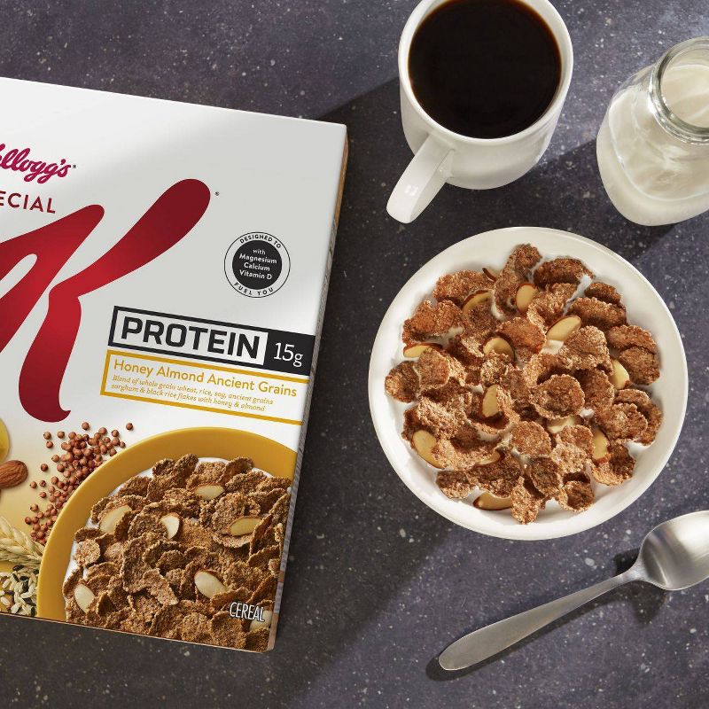 Special K Protein Honey Almond Ancient Grain Breakfast Cereal - 17.1oz - Kellogg's