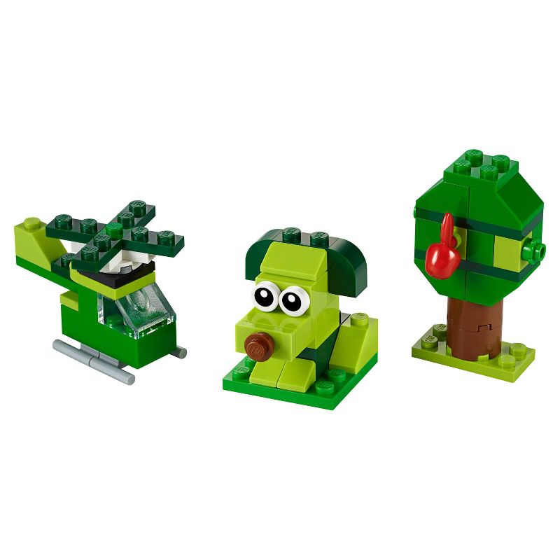 LEGO Classic Creative Green Bricks Kids' Building Toy Starter Set 11007