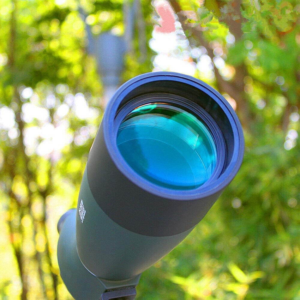 LOYALHEARTDY Aluminum Tripod Black Spotting Telescope, Anti-fog and Waterproof, Suitable for Outdoor Bird/Star Watching 25-75X70