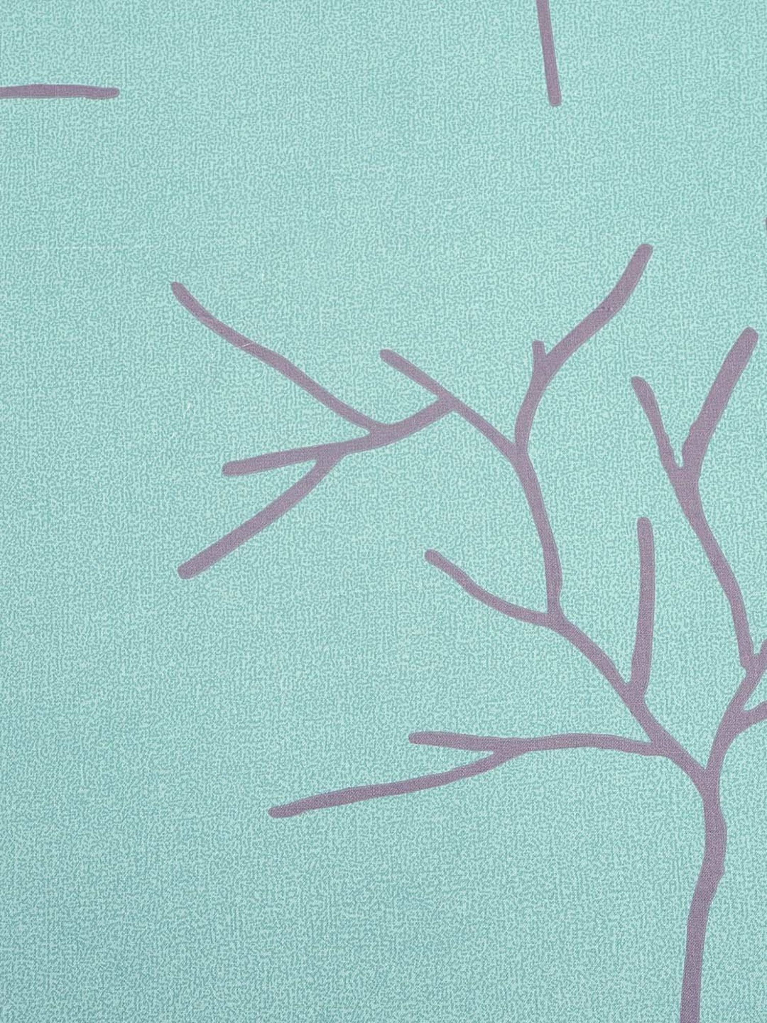 Swayam Printed Blue 250 TC Cotton Queen Bedsheet with 2 Pillow Covers