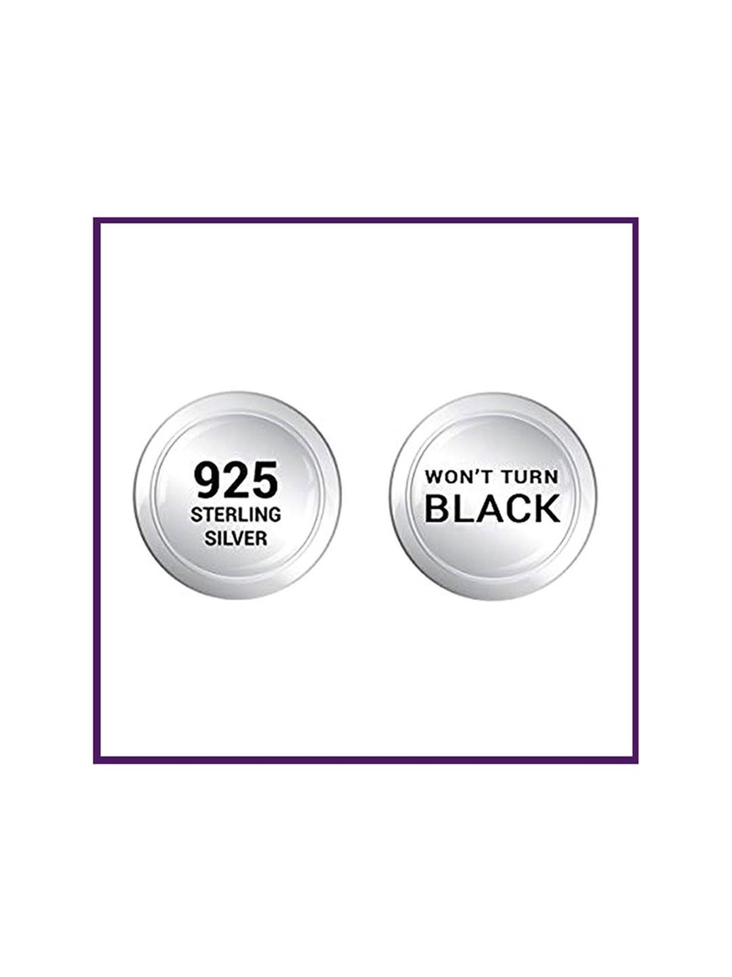 Ornate Jewels 92.5 Sterling Silver Pendant Set for Women