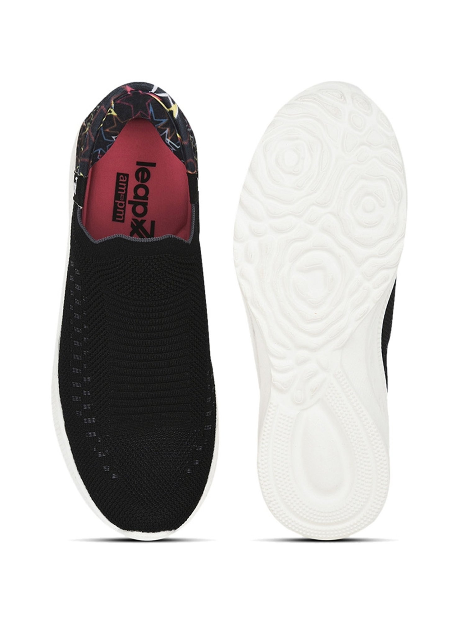 Leap7x by Liberty Women's Black Walking Shoes