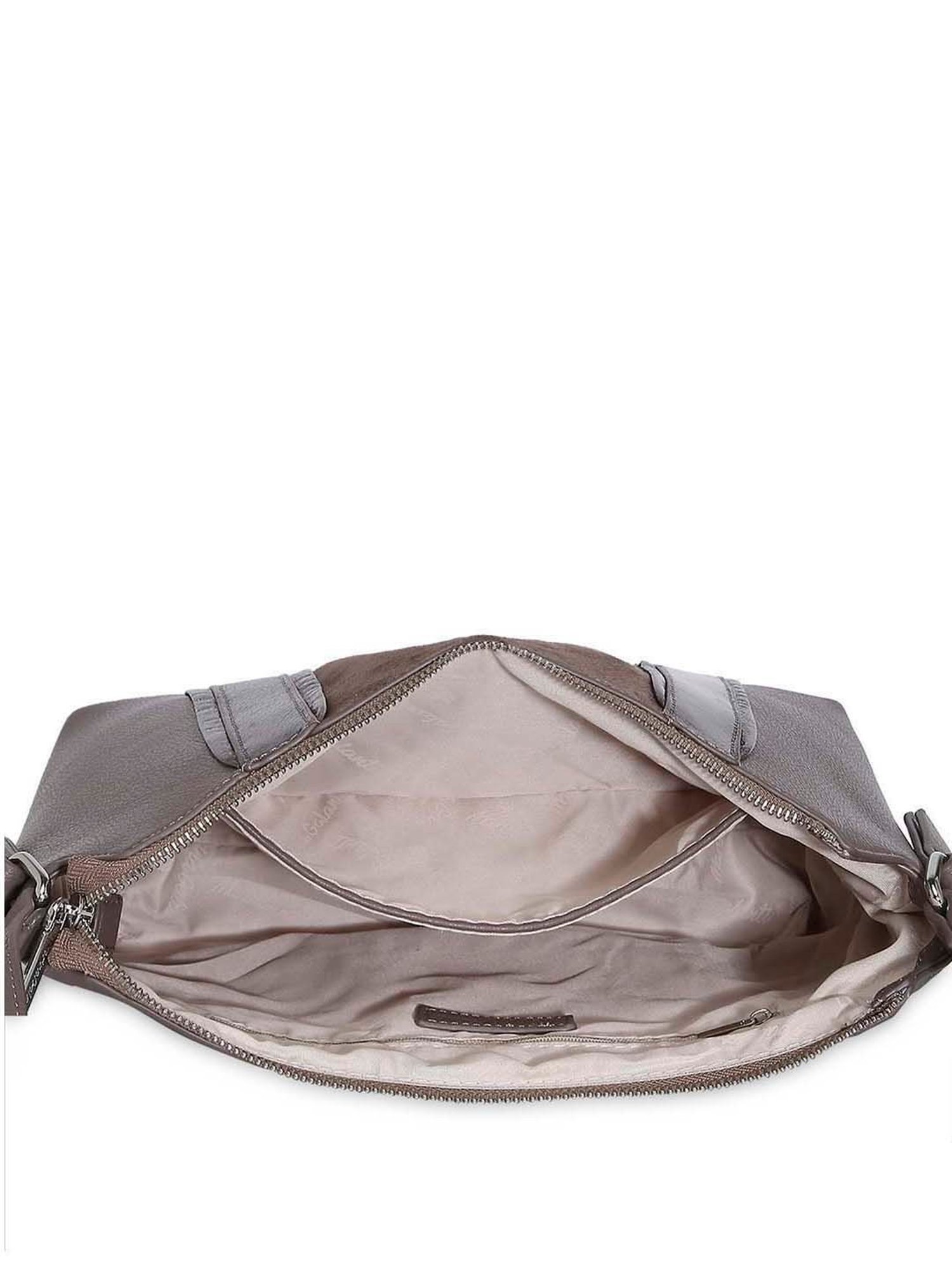 Marina Galanti Brown Solid Medium Sling Handbag