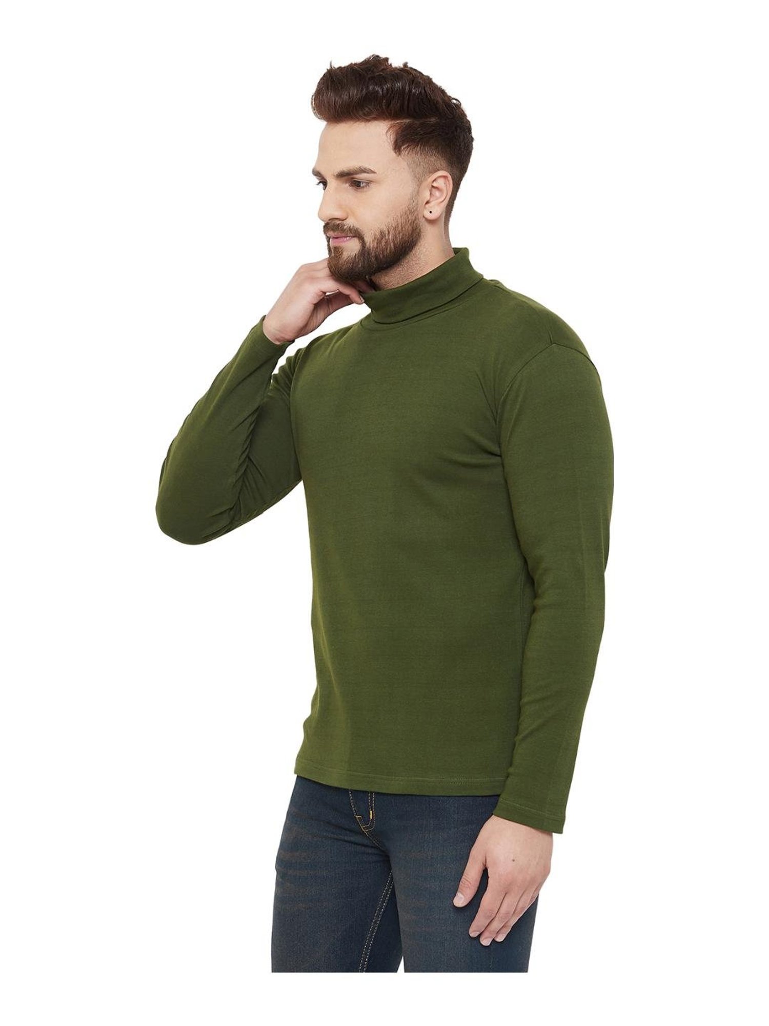 Hypernation Olive Cotton T-Shirt