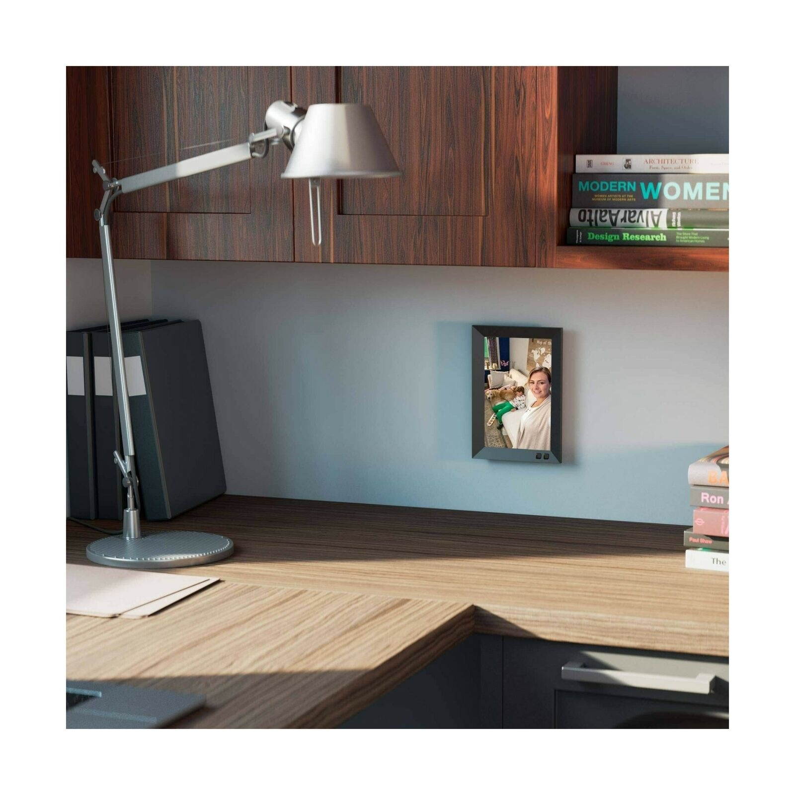 NIX 8 Inch Digital Picture Frame - Portrait or Landscape Stand, HD Resolution...