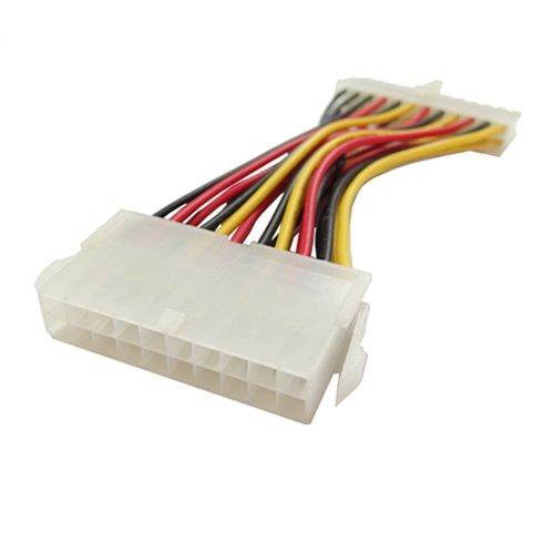 Akust PSU 20pin Male to 24pin Female Power Wire Cable 5.4 Inch 5 PCS