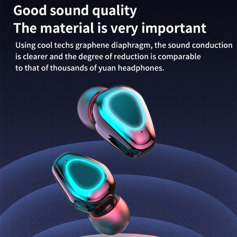 TWS Wireless Earbuds, Bluetooth 5.0 Headphones 105H Playtime with 3500 mAh Charging Case [As Power Bank], Stereo Auto Pairing in-Ear Bluetooth Earphones with Mic Wireless Headset
