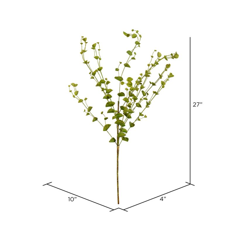 Vickerman 27" Artificial Green Eucalyptus Spray.