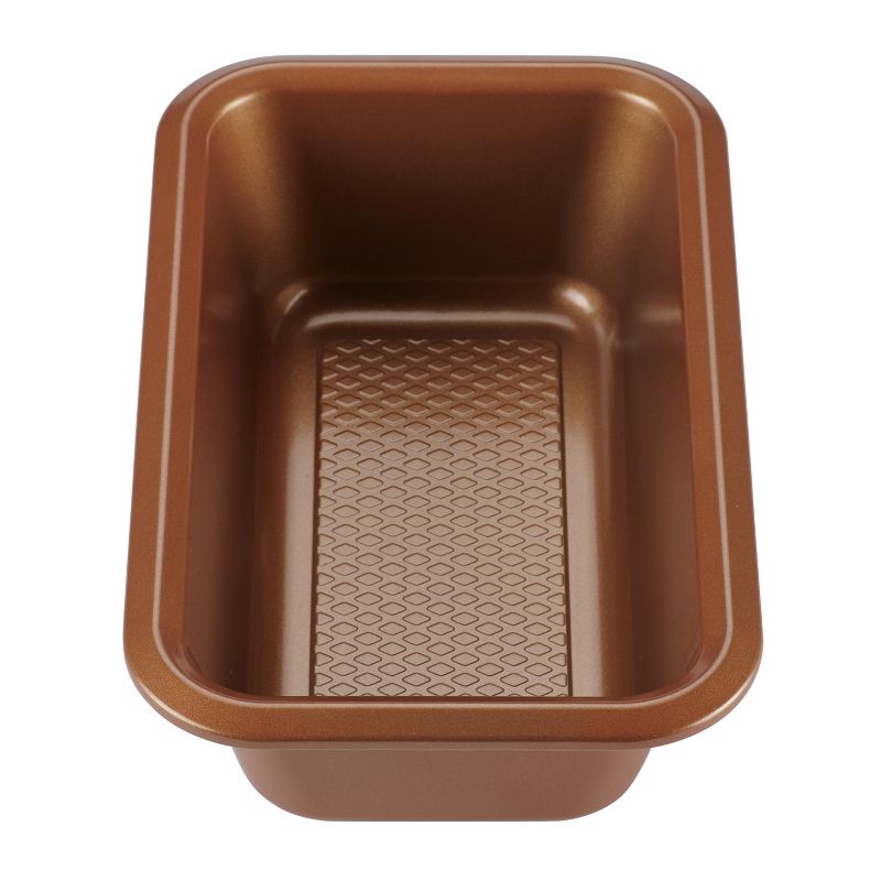 Fat Daddio's BP-SET Anodized Aluminum Bread Pan 2 Piece Set, 7.75 x 3.75 Inches