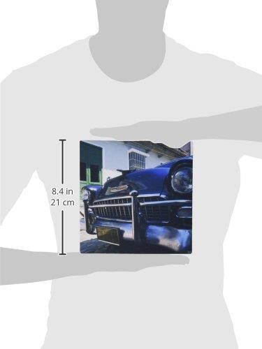 3dRose LLC 8 x 8 x 0.25 Inches Mouse Pad, Old Car Havana Cuba (mp_37743_1)