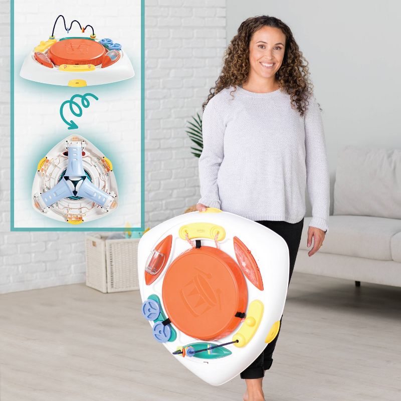 Evenflo Exersaucer Tiny Tropics 2-in-1 Baby Seat + Doorway Jumper