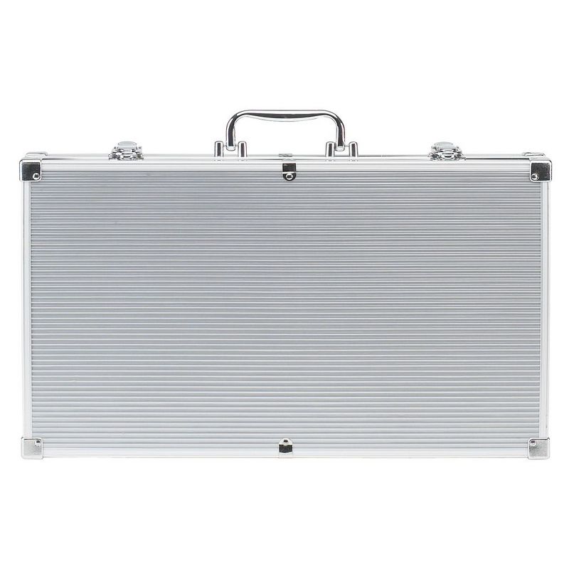 Picnic at Ascot 20 Piece Stainless Steel BBQ Barbecue Grill Tool Set with Aluminum Case