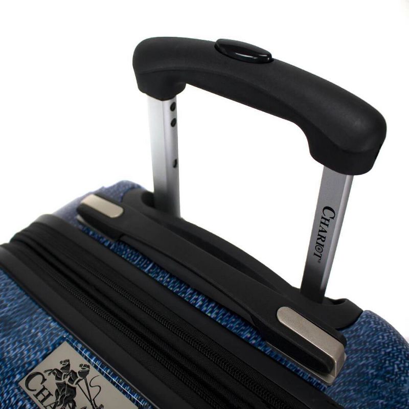 Chariot Travelware CHC-63 20" Suitcase - Denim Kitty