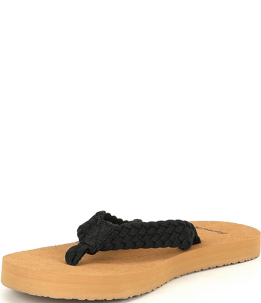 Sanuk Women's Stacker Braid Flip Flops