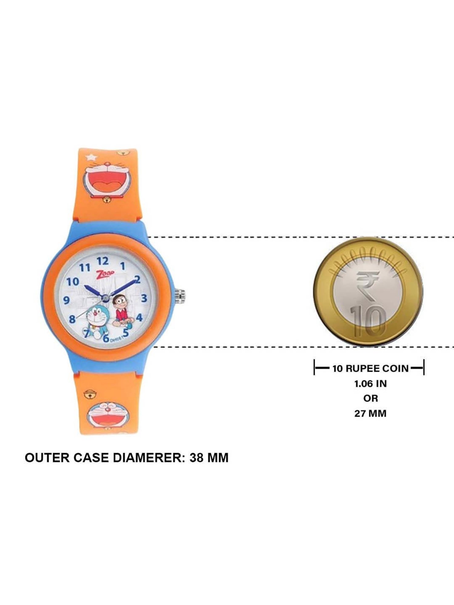 Zoop NS26013PP04 Doraemon Analog Watch for Kids