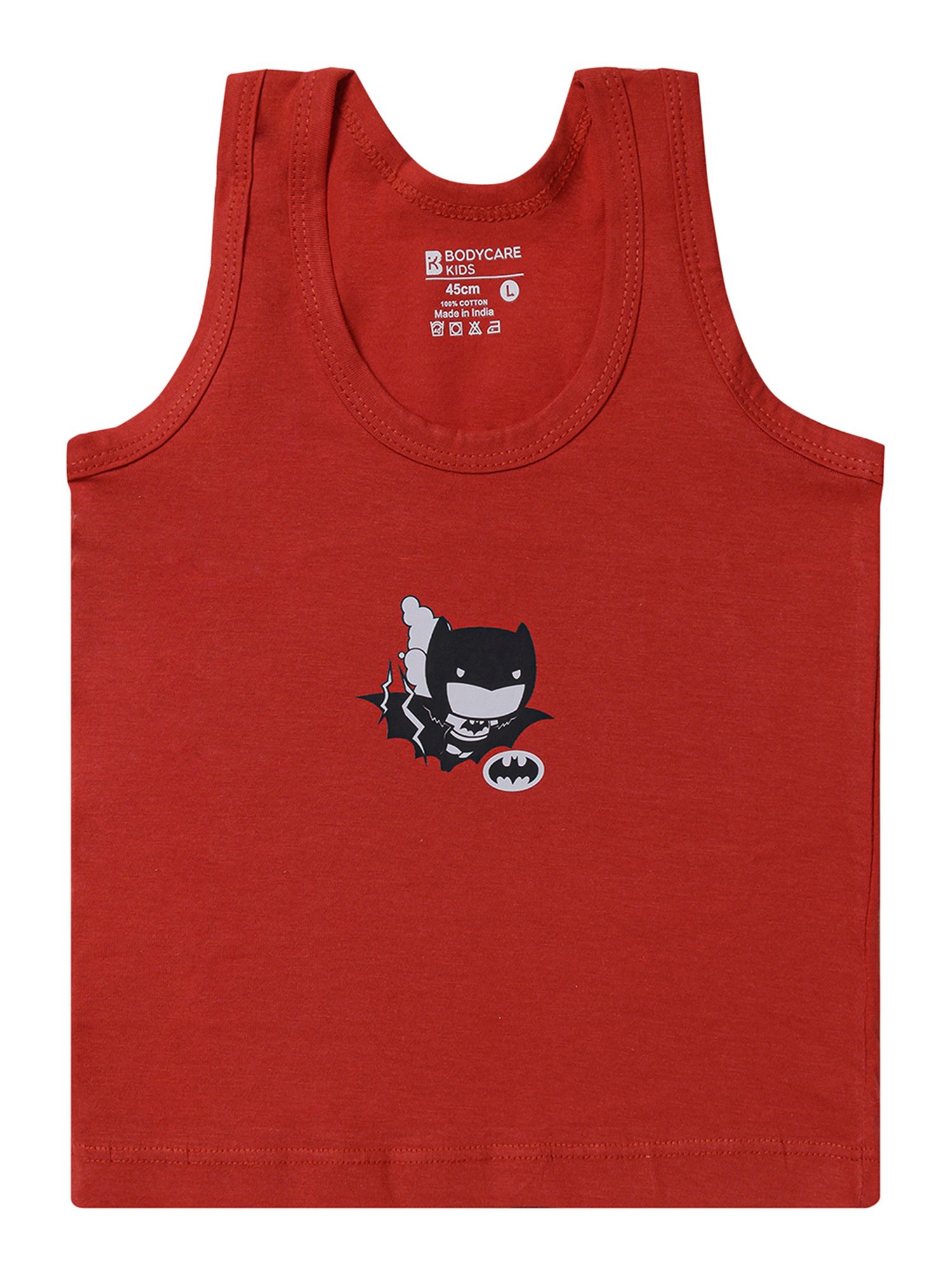 Bodycare Kids Multicolor Printed Camisoles (Pack Of 3)