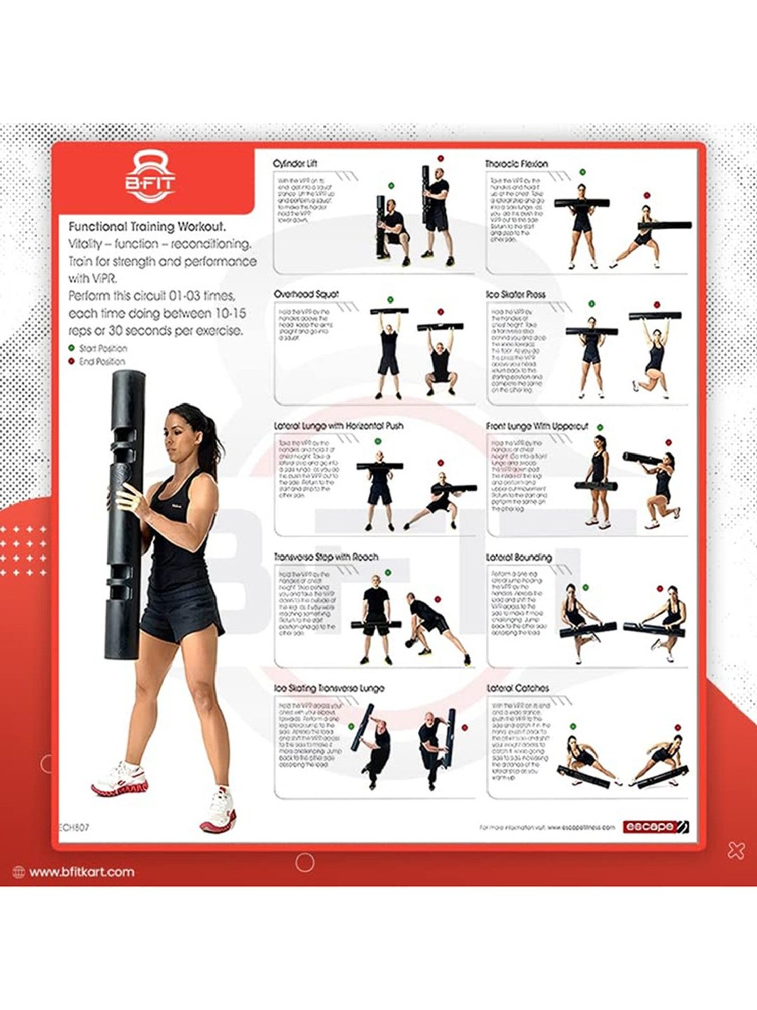 NODENS Blue Anti-Burst Gym Ball (95 cm)