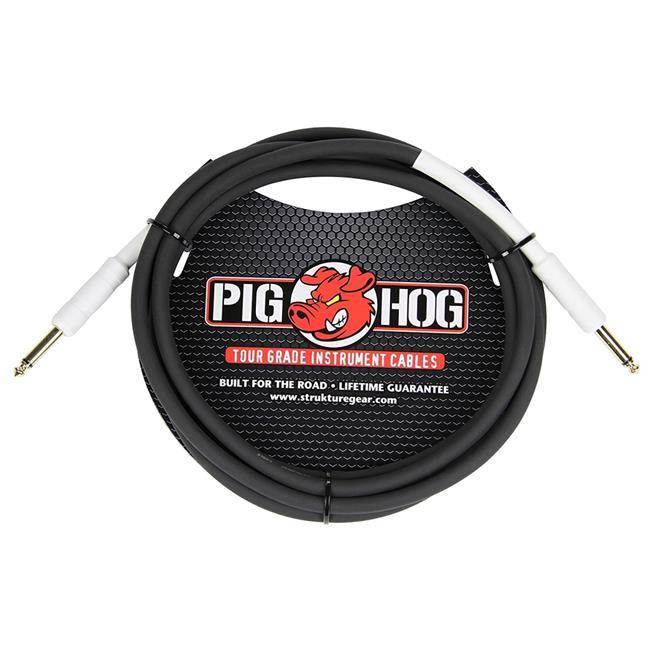 Pig Hog 6-Foot 1/4-In - 1/4-In 8Mm Tour Grade Instrument Cable