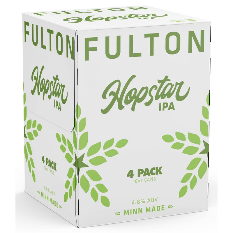 Fulton Hopstar Session IPA Beer - 4pk/16 fl oz Cans