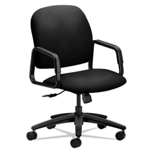 HON H4001.H.CU10.T Solutions Seating 4000 Series Executive High-Back Chair, Supports up to 250 lbs., Black Seat, Black Back, Black Base