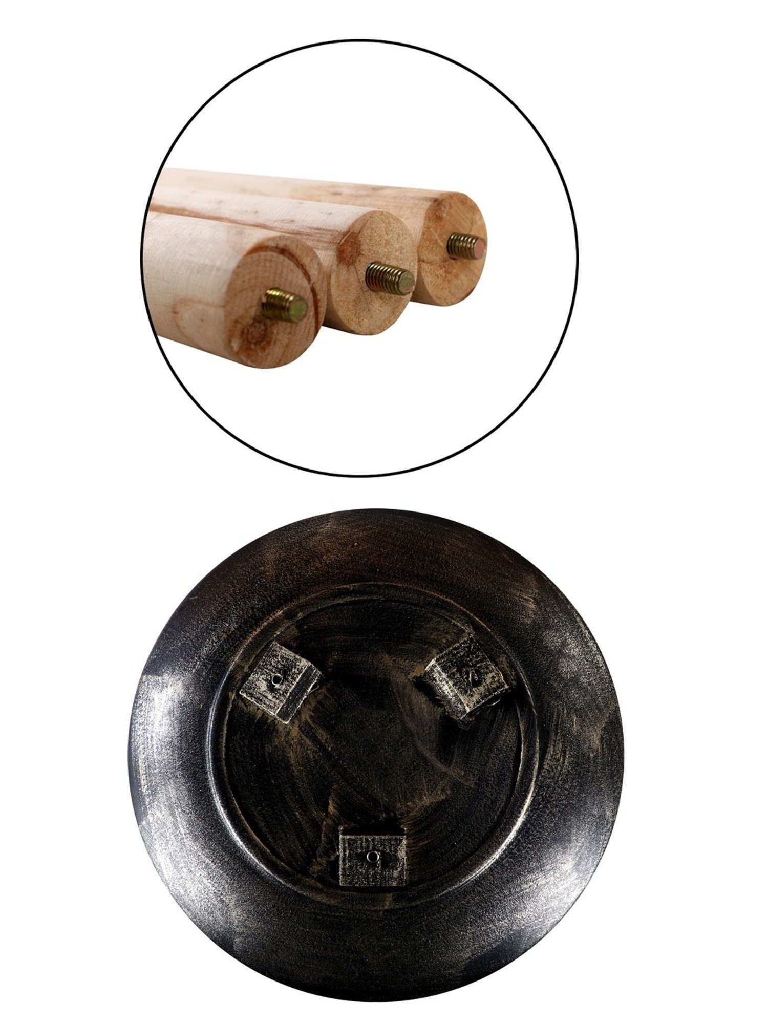 Artisans Rose Vote Hand-painted Multicolor Iron Ballot Box