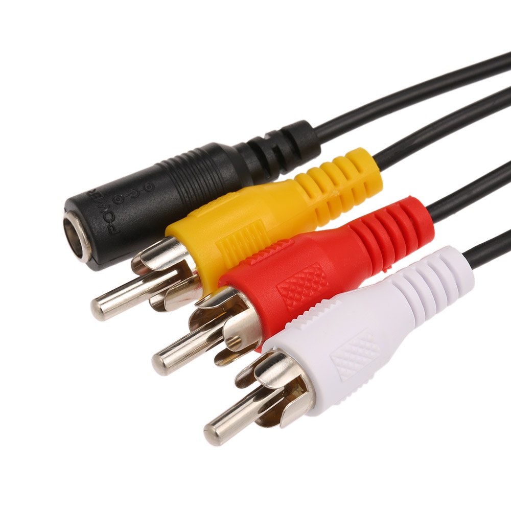 HD to AV CVBS Convertor 1080P to AV Adapter for NTSC PAL Standard Compatible with TV Computer PS3 VCR Monitor HD 2 AV CVBS Adapter