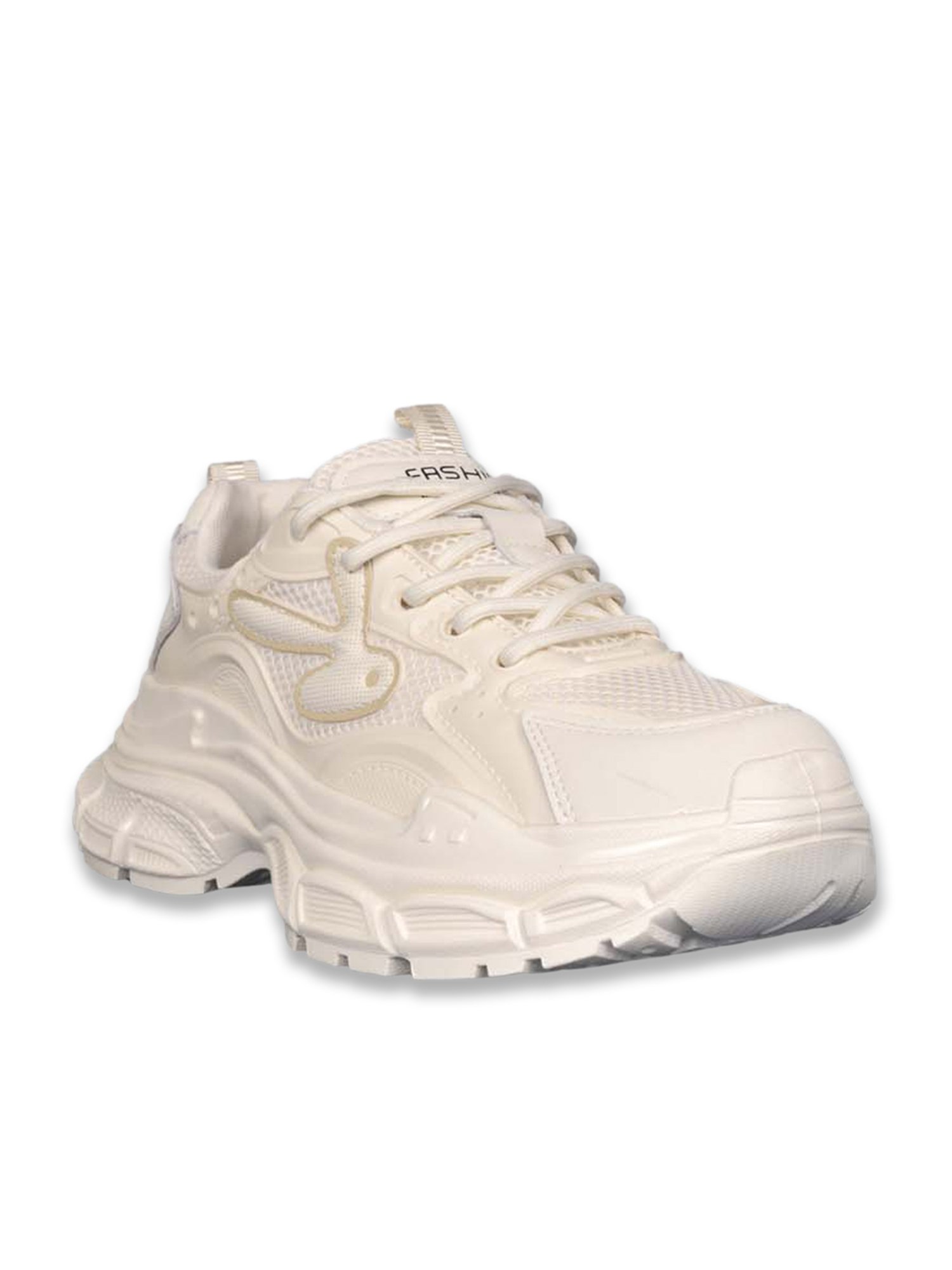 Jove Women's Beige Casual Sneakers