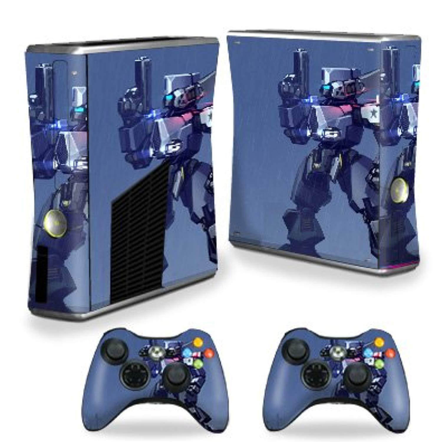 mightyskins skin compatible with x-box 360 xbox 360 s console - gadget | protective, durable, and unique vinyl decal wrap cover