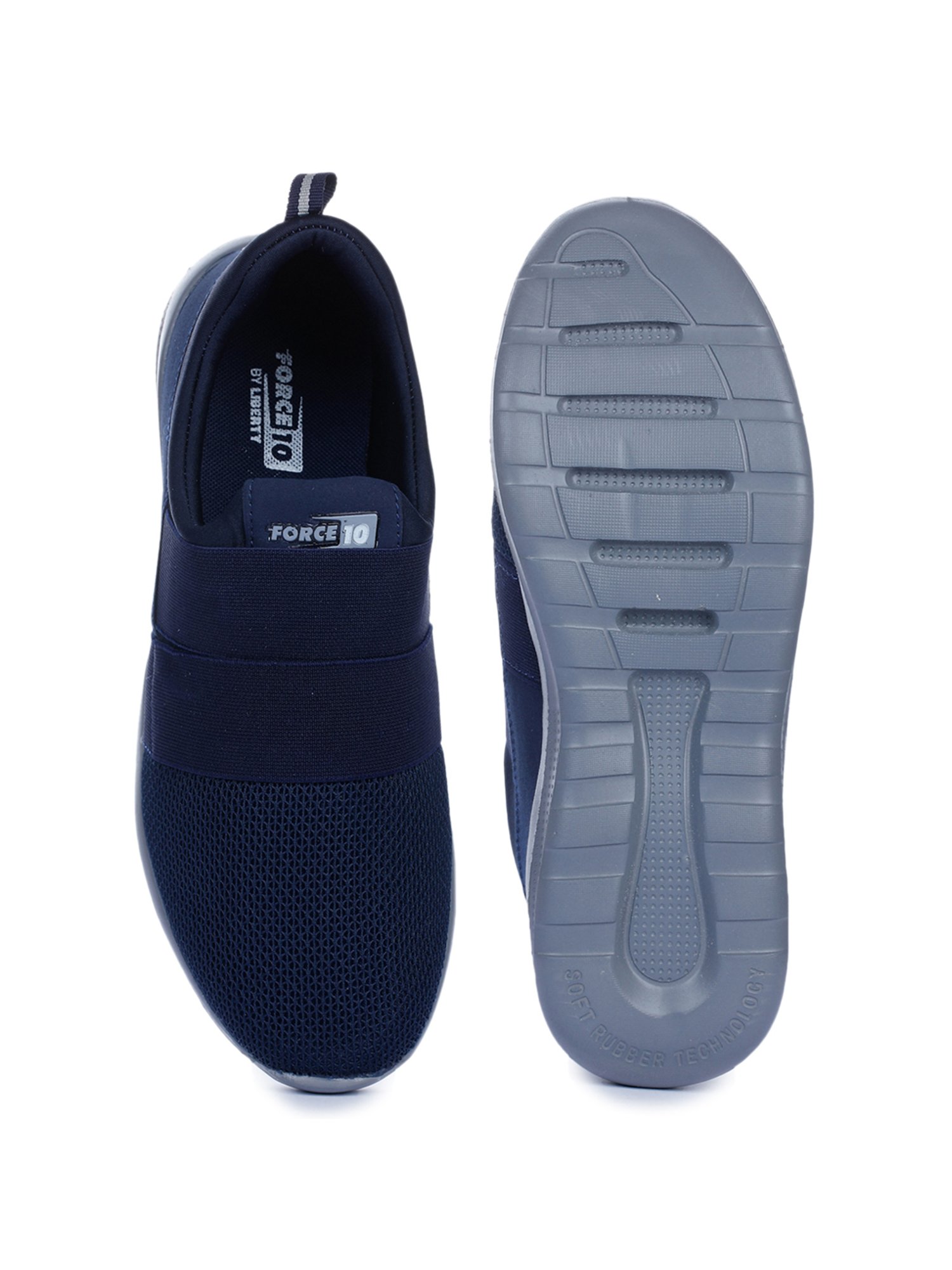 Force 10 by Liberty Men's Navy Running Shoes