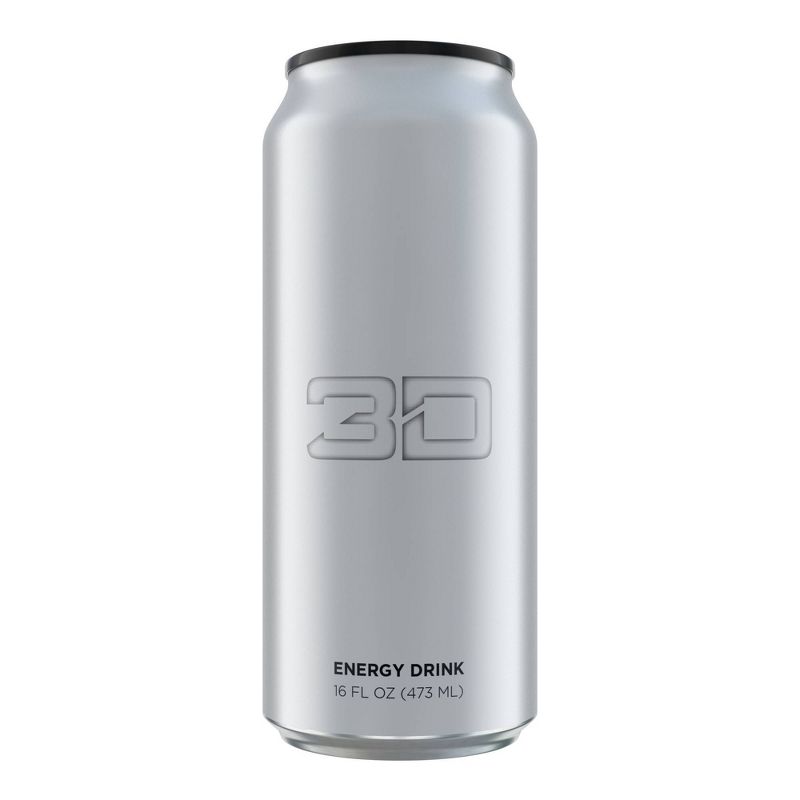 3D Strawberry Lemonade Energy Drink - 16 fl oz Can