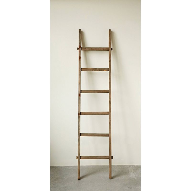Decorative Wood Ladder (76") - 3R Studios