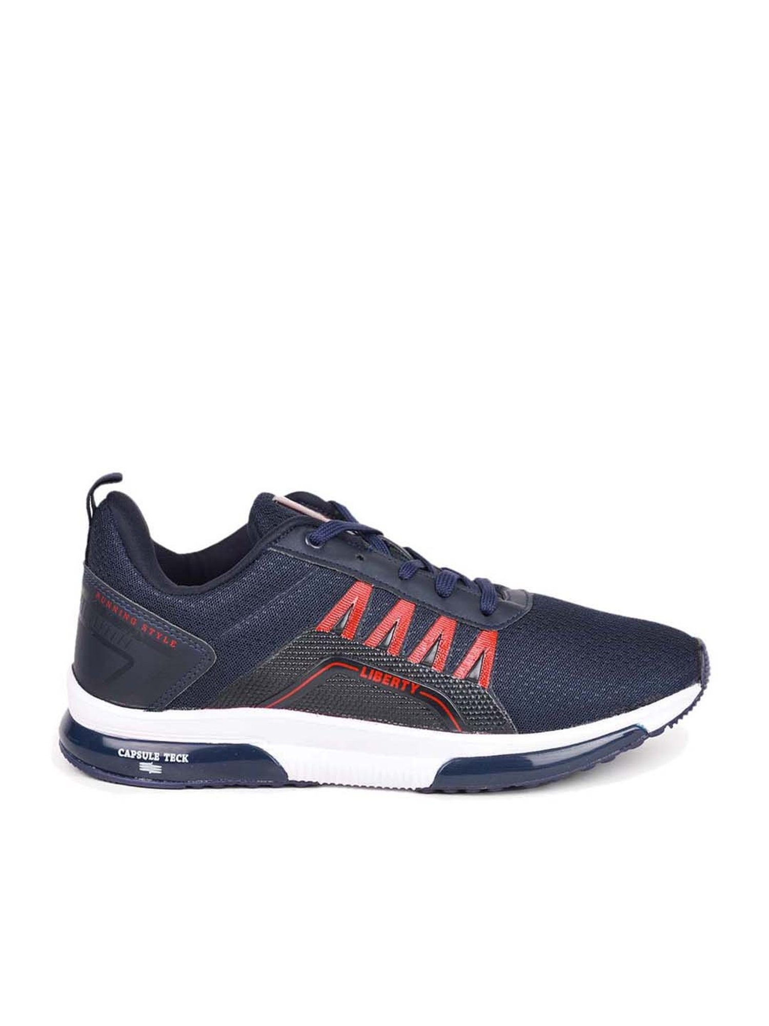 Force 10 by Liberty Men's Navy Running Shoes