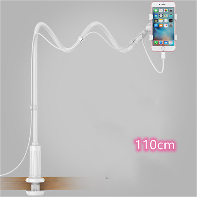 Phone holder,Flexible Long Arm Mobile Phone Holder Stand Lazy  for 3.5 to 6.3 inch phones Cell Phone Holder Desk for Phone Table