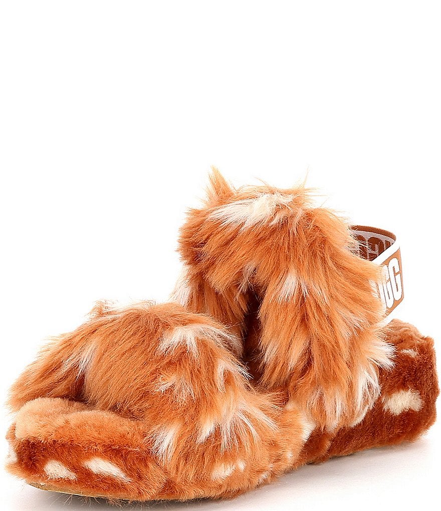 UGG&reg; Oh Yeah Spots Faux Shearling Slides