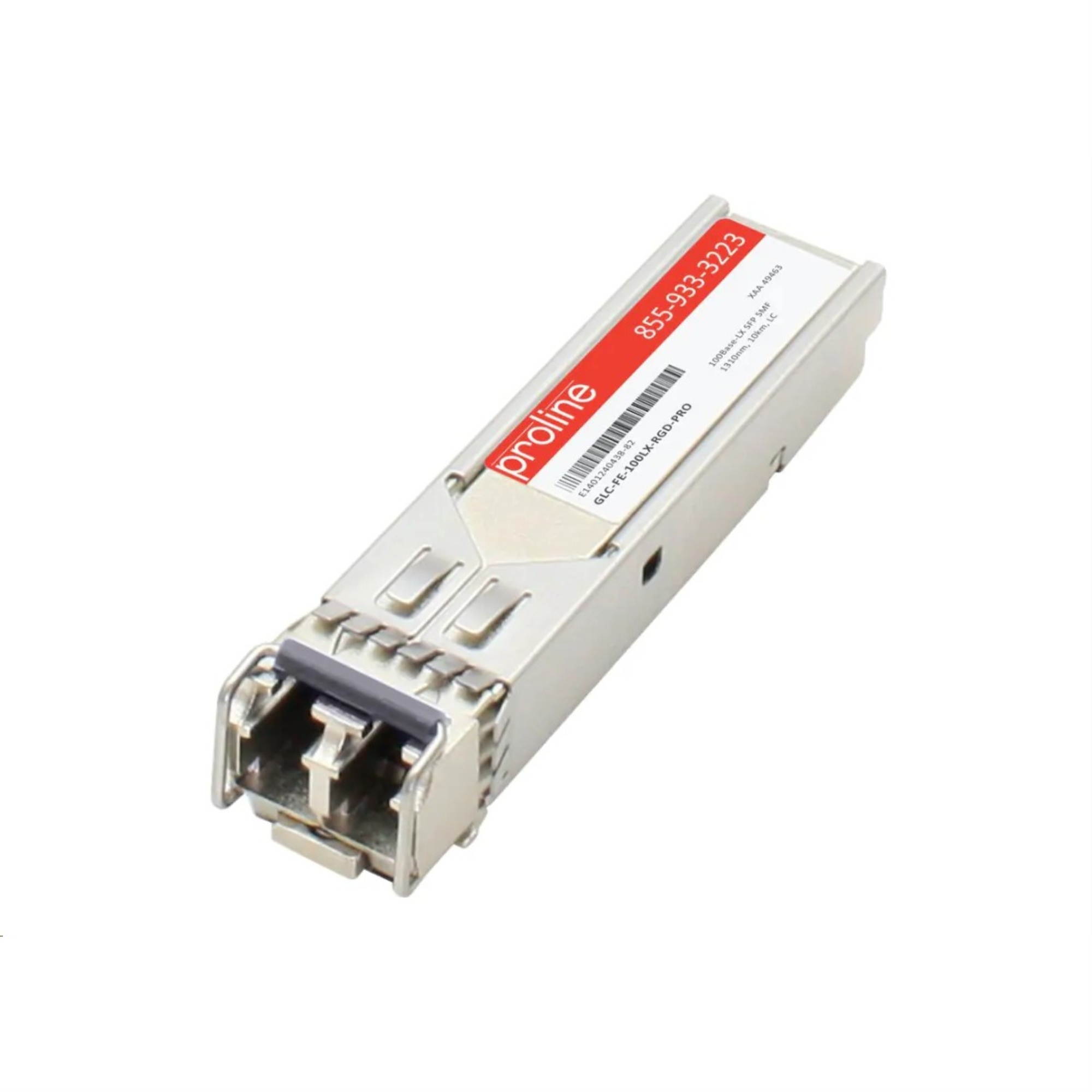 Proline GLC-FE-100LX-RGD-PRO 100BASE-LX SFP SMF 1310NM 10KM LC Transceiver GLC-FE-100LX-RGD