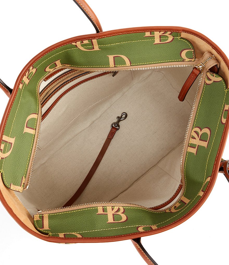 Dooney & Bourke Monogrammed Collection Large Tote Bag