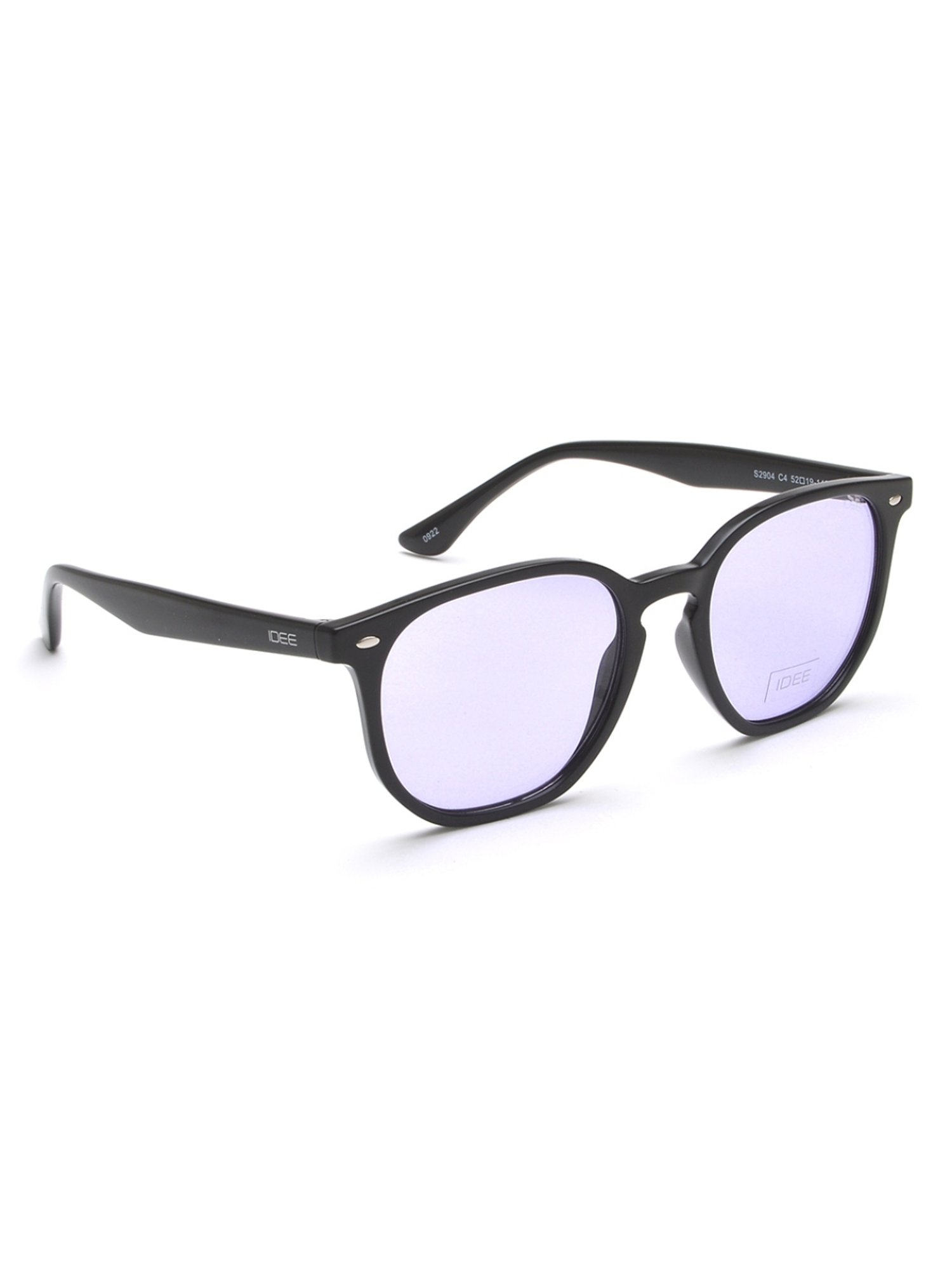 IDEE Purple Square UV Protection Unisex Sunglasses