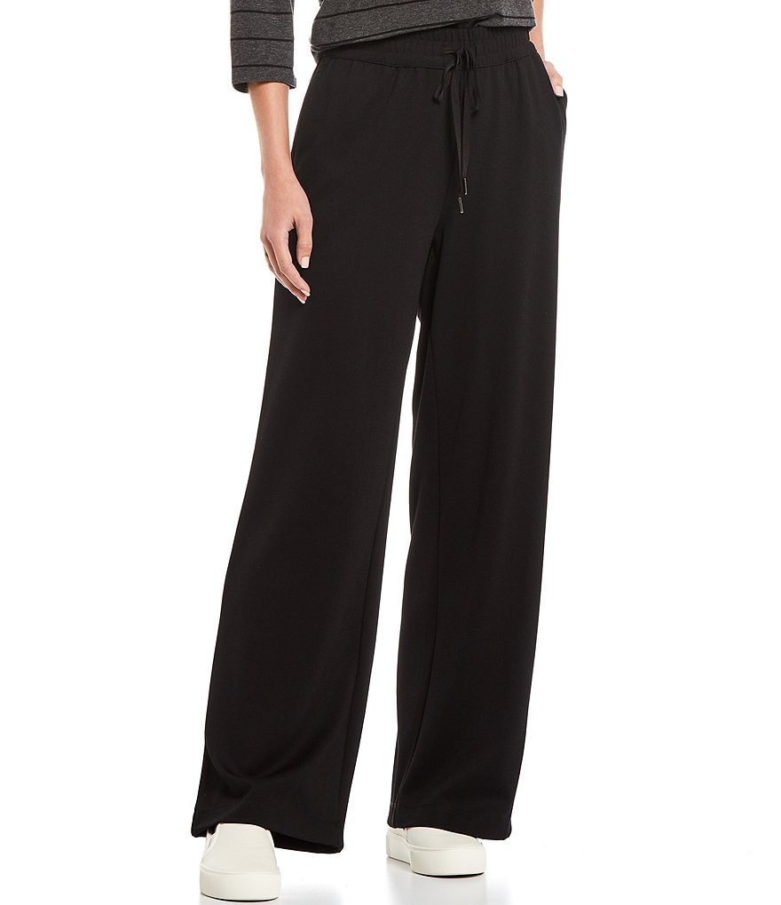 Westbound the ANYWHERE Mid Rise Knit Pique Drawstring Pants