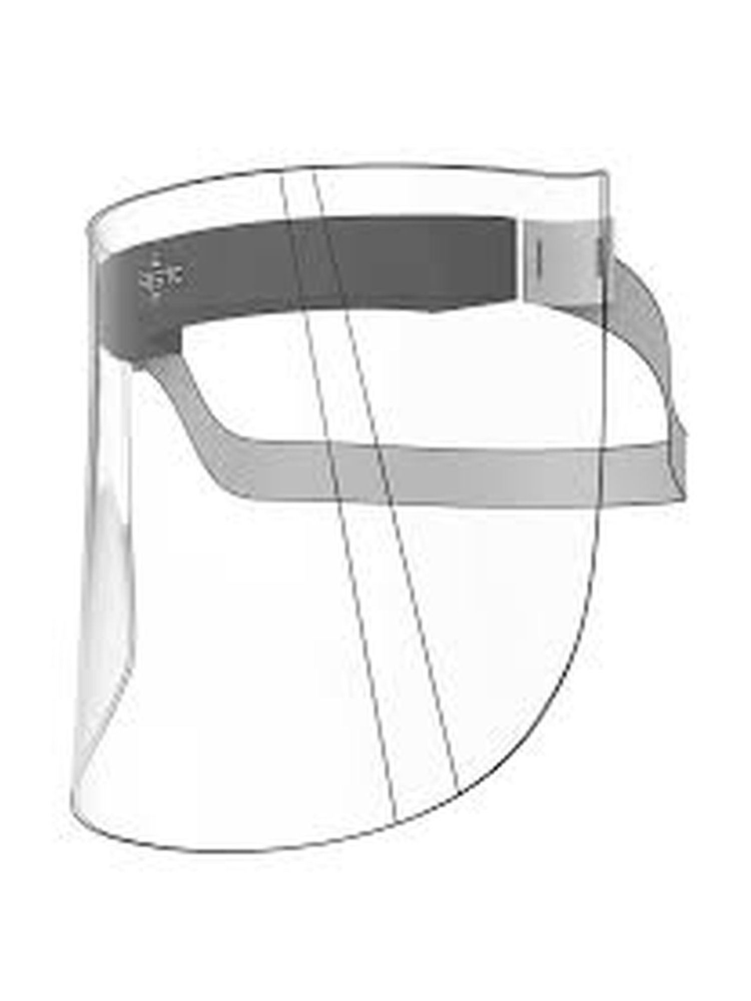 Globex Combo of 2 Eye Protector Glasses & 2 Face Protectors in Assorted Colours